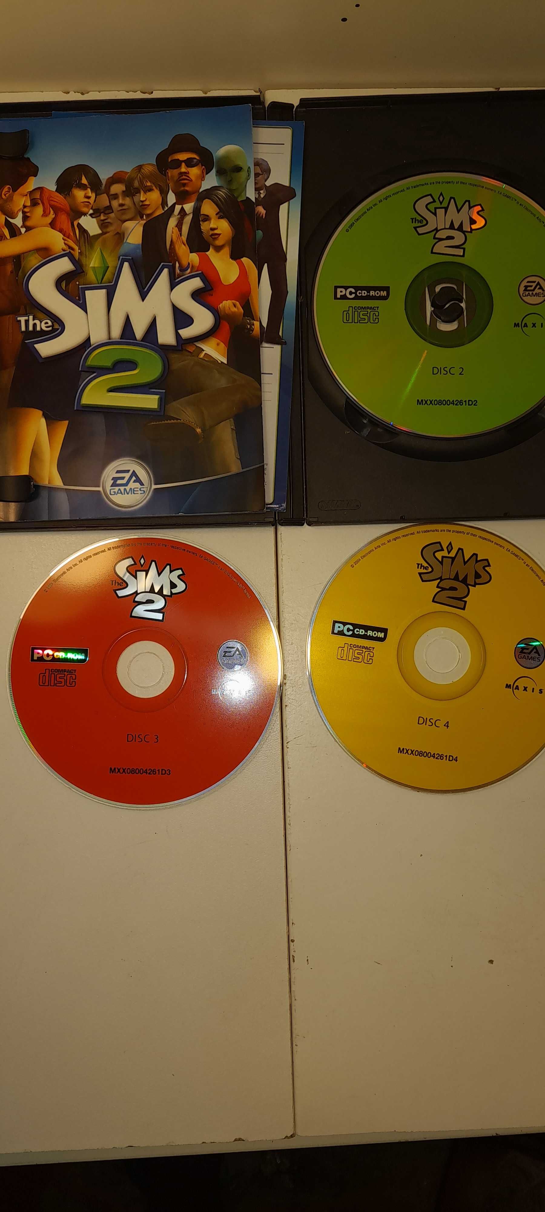 SIMS 2 PC trzy płyty.
