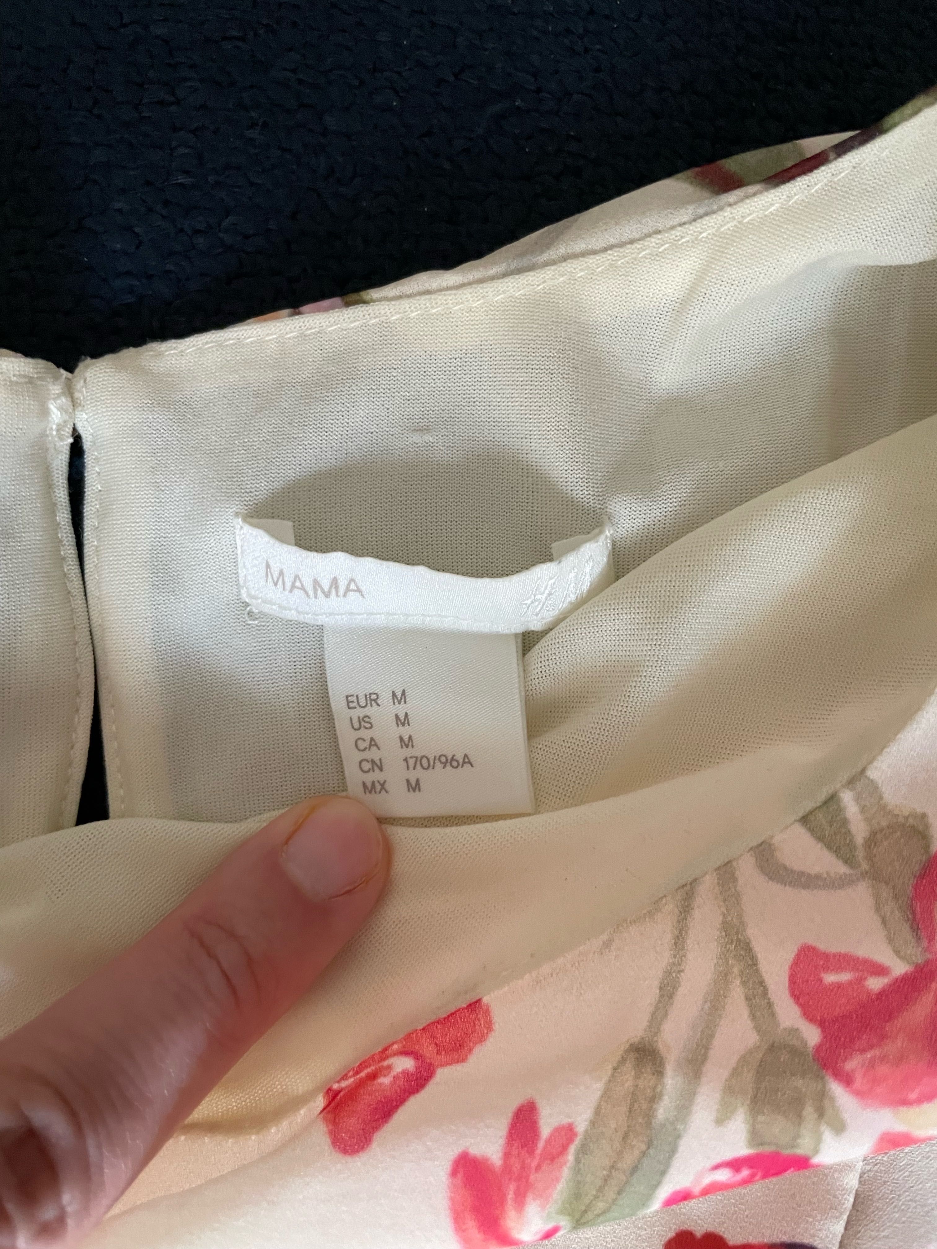 Sukienka w kwiaty r.38 H&M Mama