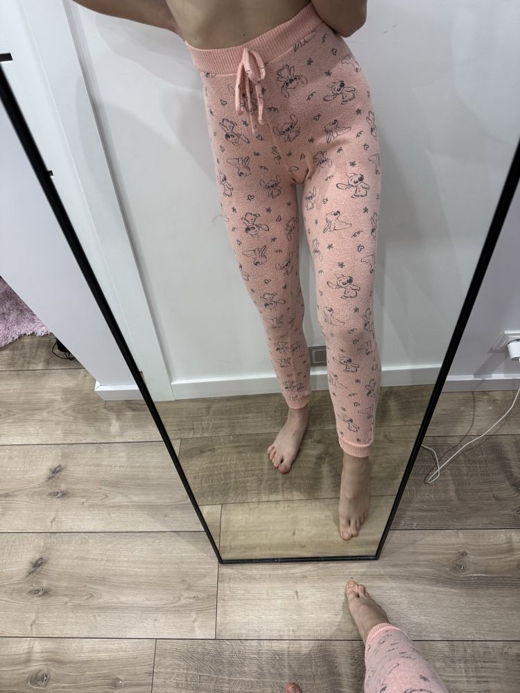 Spodnie piżamki wysoki stan twetty primark