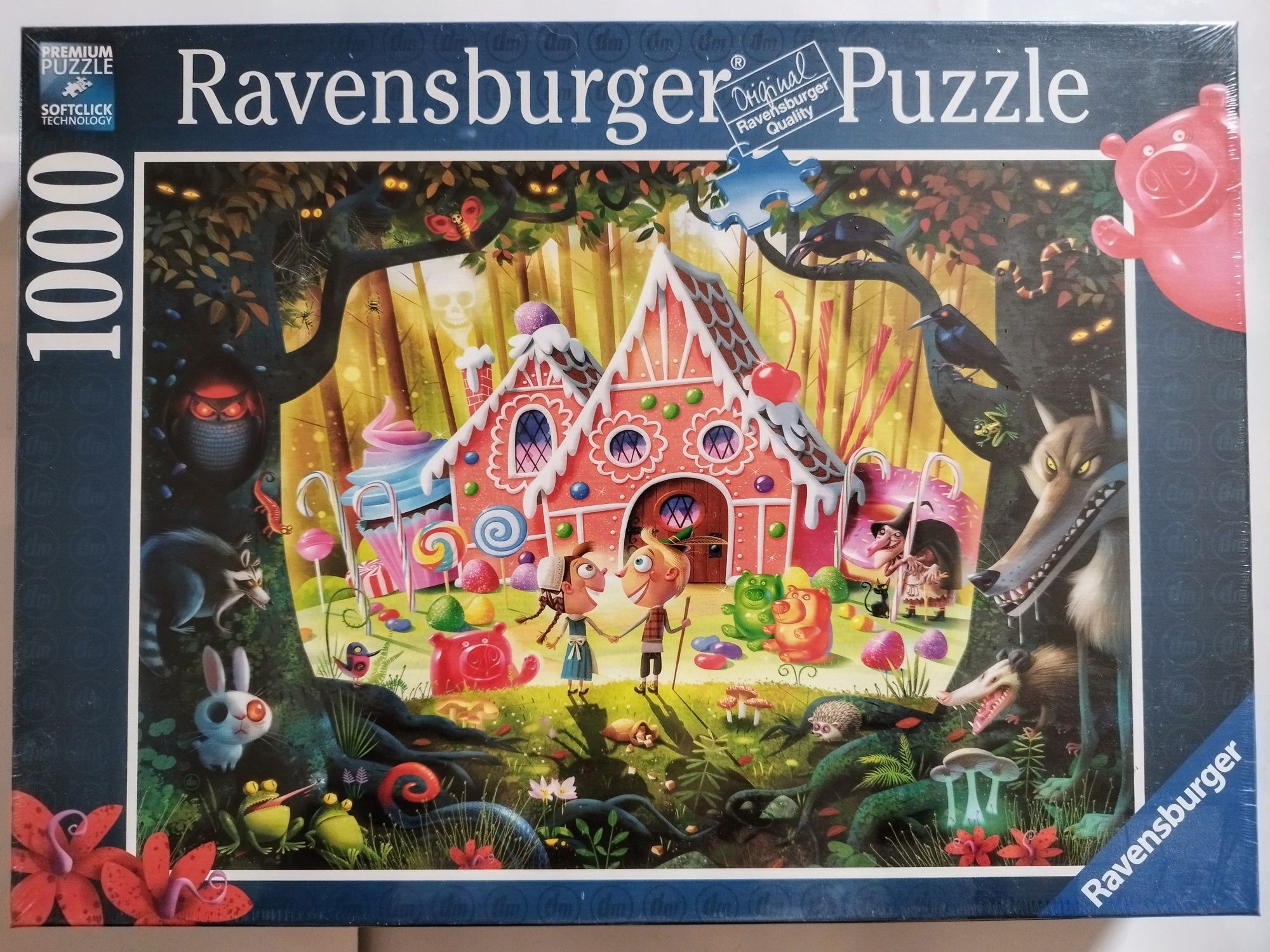 Ravensburger Jaś i Małgosia puzzle 1000 - nowe w folii