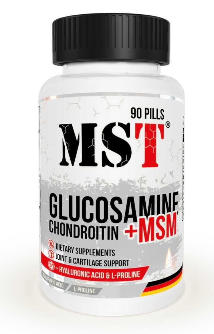 Хондропротектор MST Glucosamine Chondroitin MSM + Proline 90 таб!