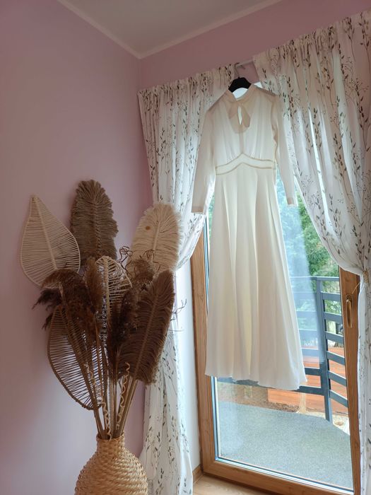 Super okazja! Suknia ślubna w stylu boho