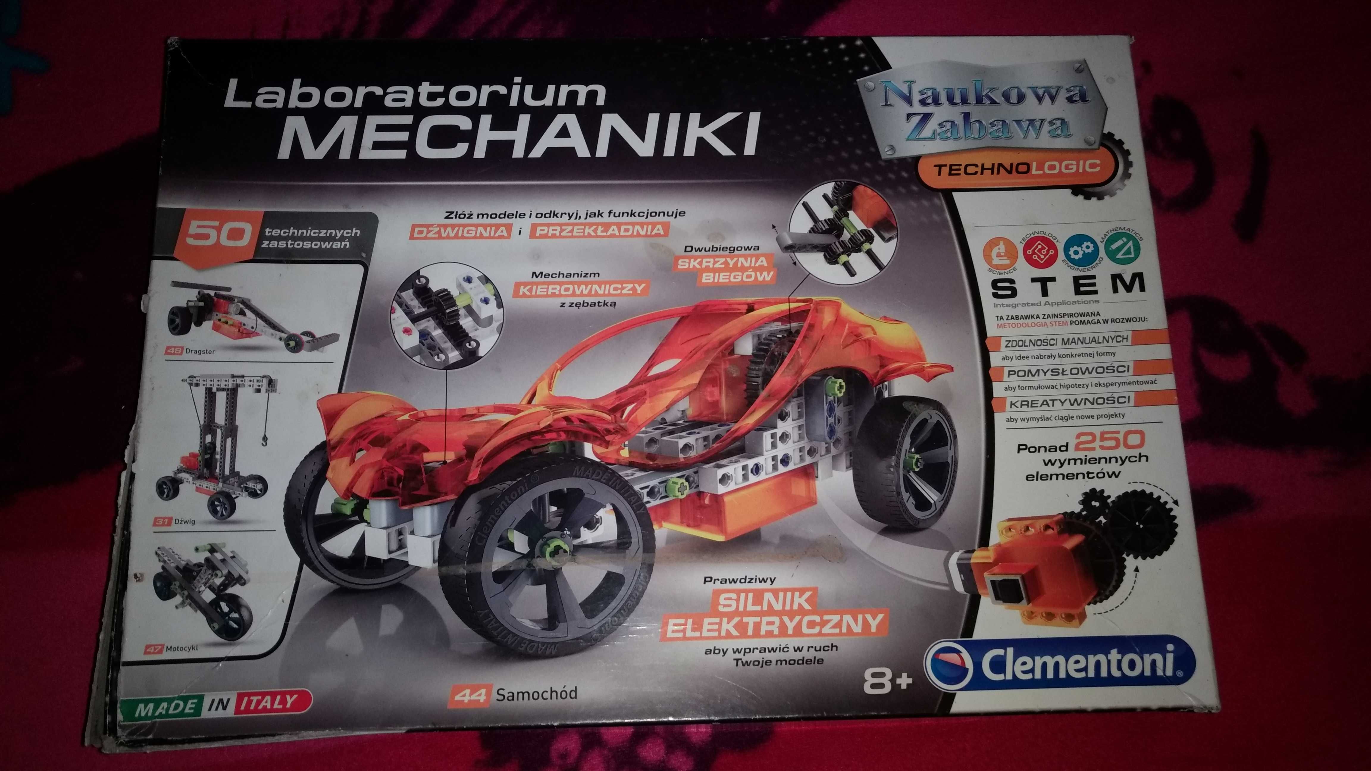 Laboratorium Mechaniki Samochód do składania różne konstrukcje