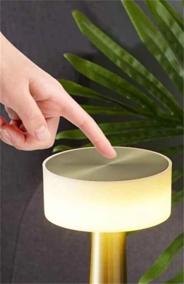 2x CATA Rechargeable Table Lamp Dimmer Decorative