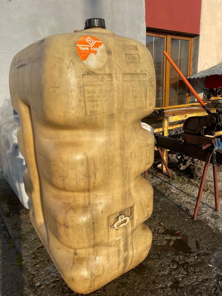 Zbiornik na olej opałowy , napędowy 1000l Werit Tank