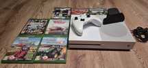 Sprzedam Xbox One S 512 GB w dobrym stanie, 7 Gier w zestawie!!