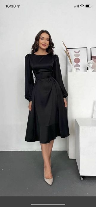 Продам плаття атласне