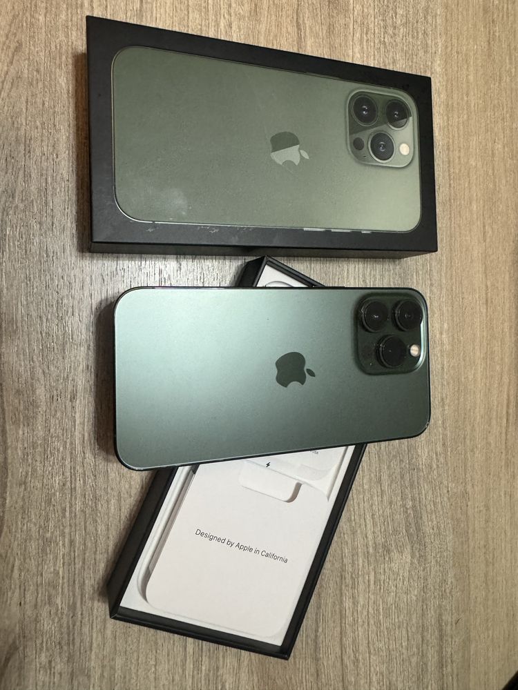 iPhone 13 pro green 128gb jak nowy