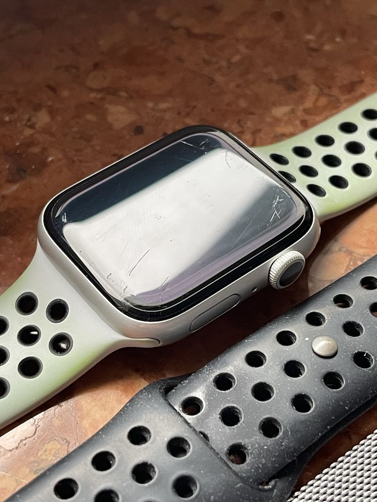 Apple Watch 6 44mm silver Nike paski gratis