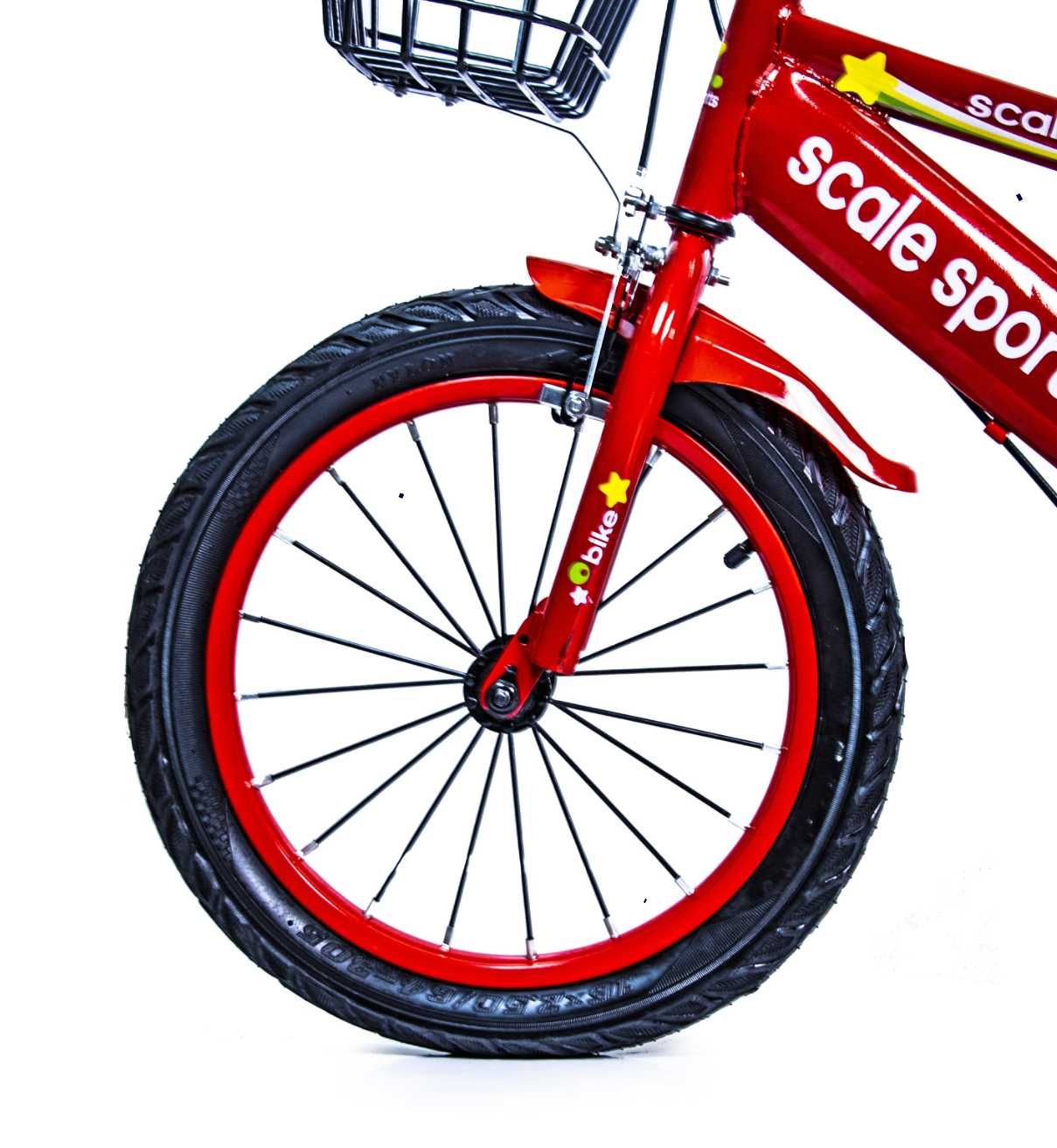 Велосипед 16 Sсale Sports T13, ручной и дисковый тормоз.