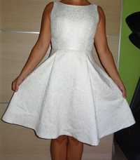 Biała sukienka ślub rozmiar 38