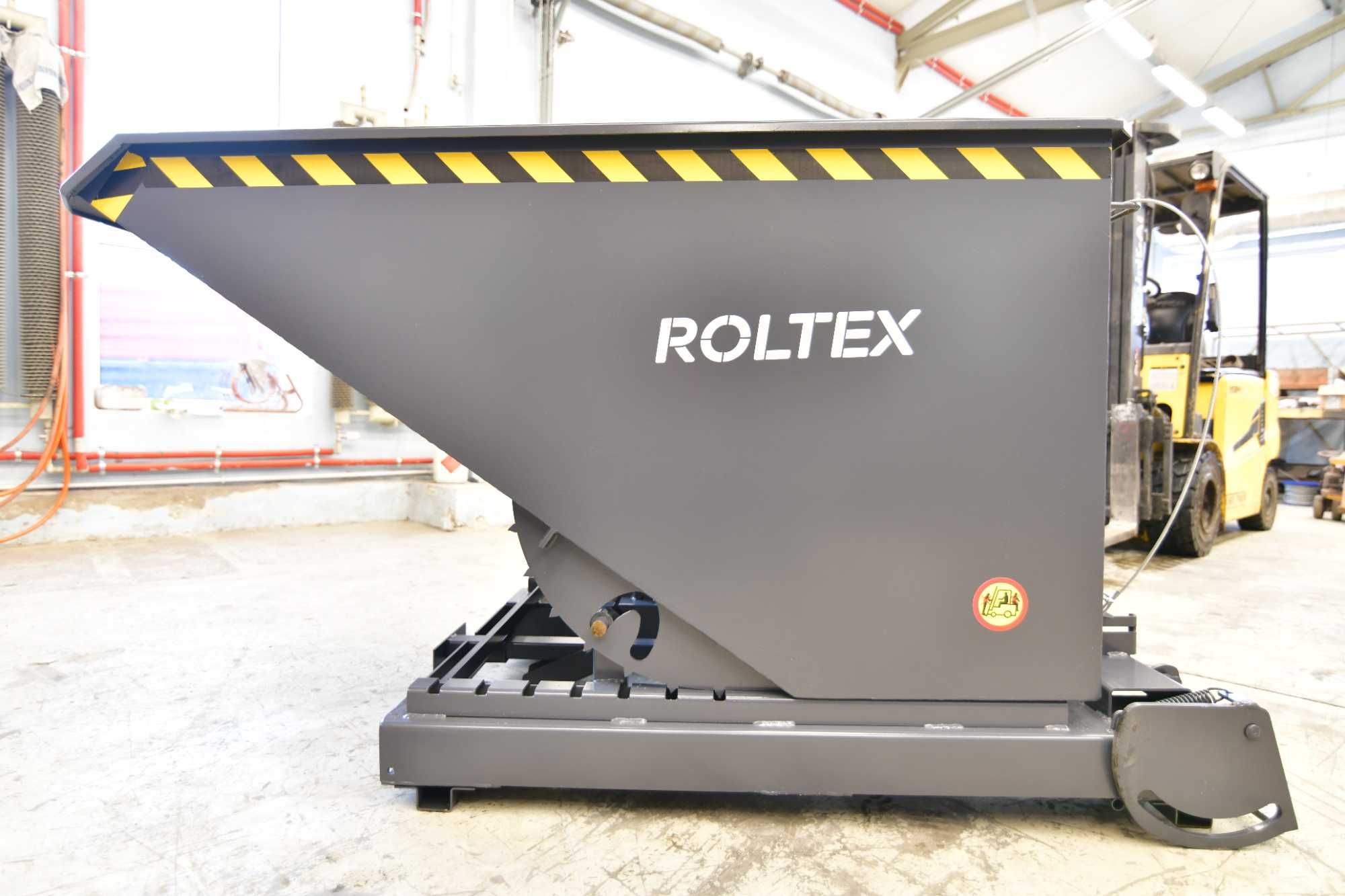 Kontener / Kontener samowyładowczy / Pojemnik metalowy / Koleba 1100L