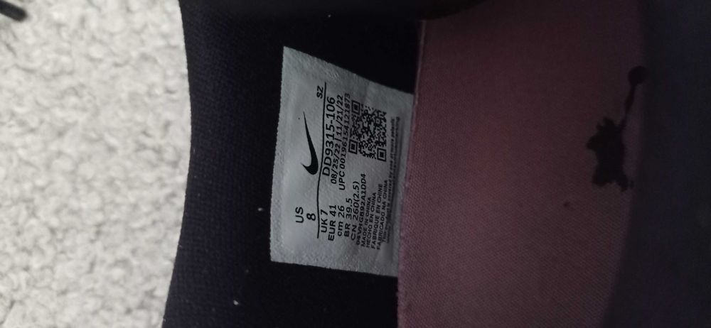 buty nike jordan rozm 39,5