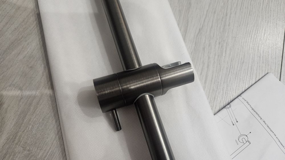 Omnires Y Drążek prysznicowy 66 cm grafit DR12GR