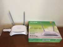 Роутер TP-LINK TL-MR3420 с подключением WI-FI 3G/4G через USB