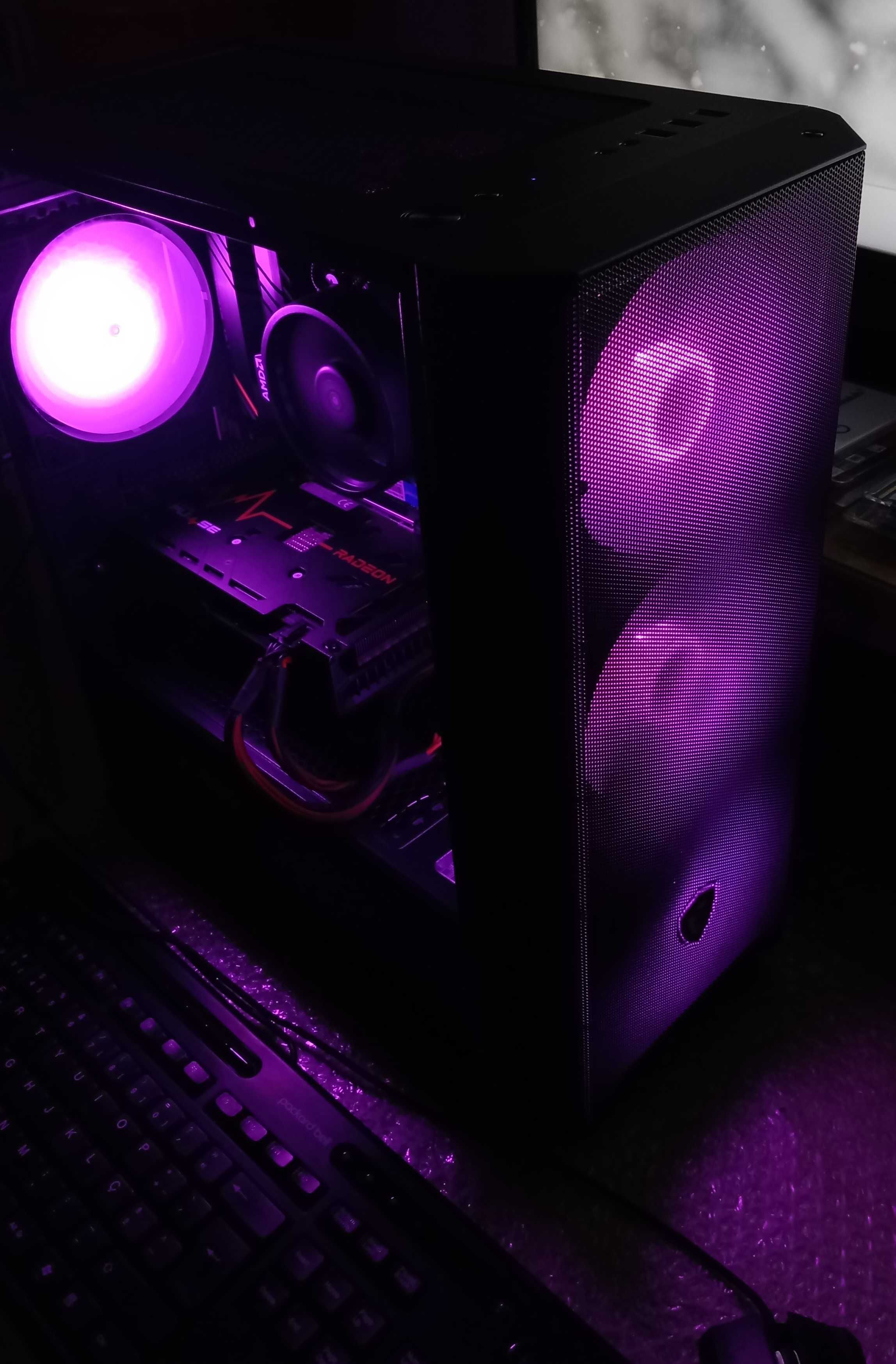 Computador Gaming com Wi-fi - Ryzen5 - RX 6600 - 16GB - HDD 1000GB