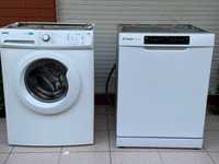 Máquinas de lavar roupa e louça como novas.