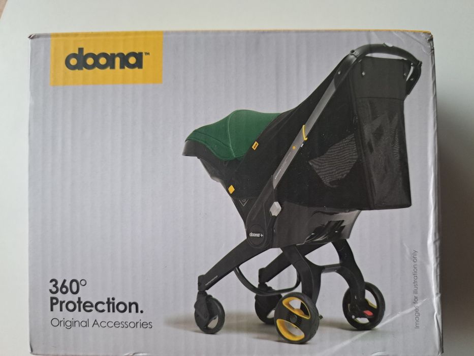 Doona 360° Osłona przeciwsłoneczna i moskitiera