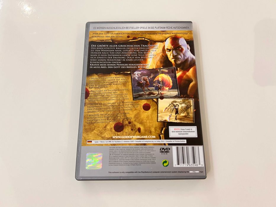 Gra God Of War Ps2