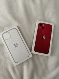 iPhone 13 128gb czerwont red NOWY plus case MagSafe