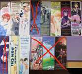 Zakładki mangowe, manga anime