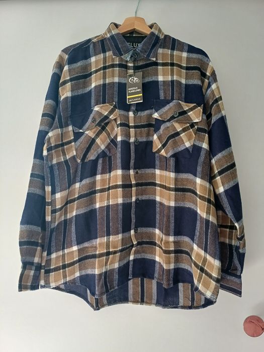 Męska koszula flanelowa Reis L