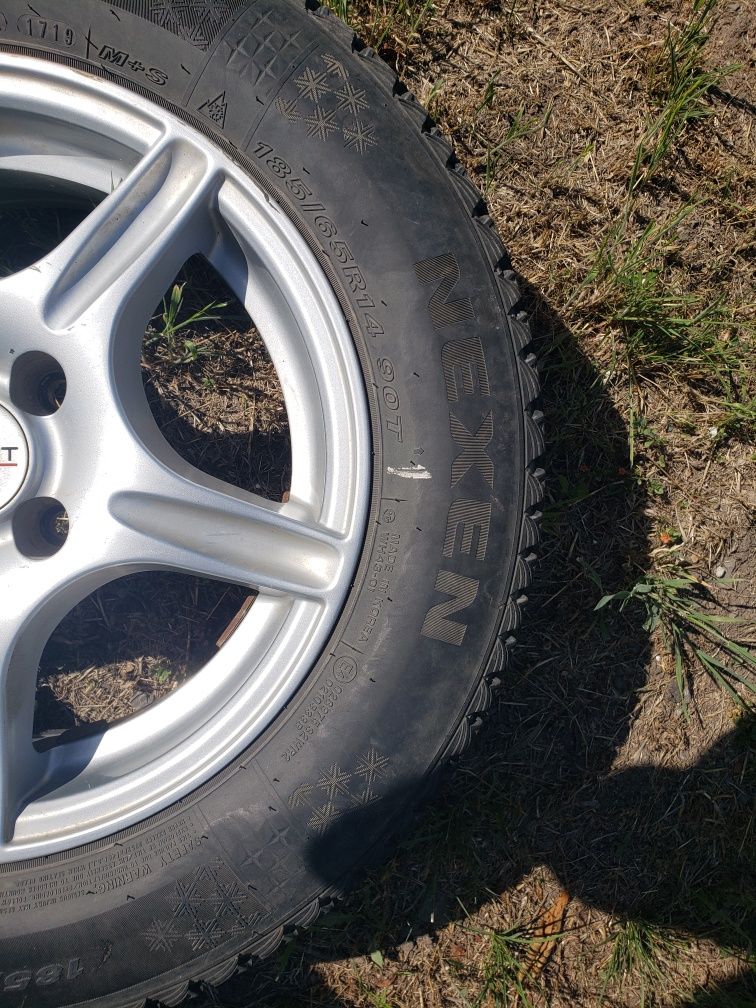 Кооеса 185 65 r14  4х98 з зимовою