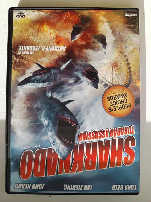 DVD sharknado tubarão assassino