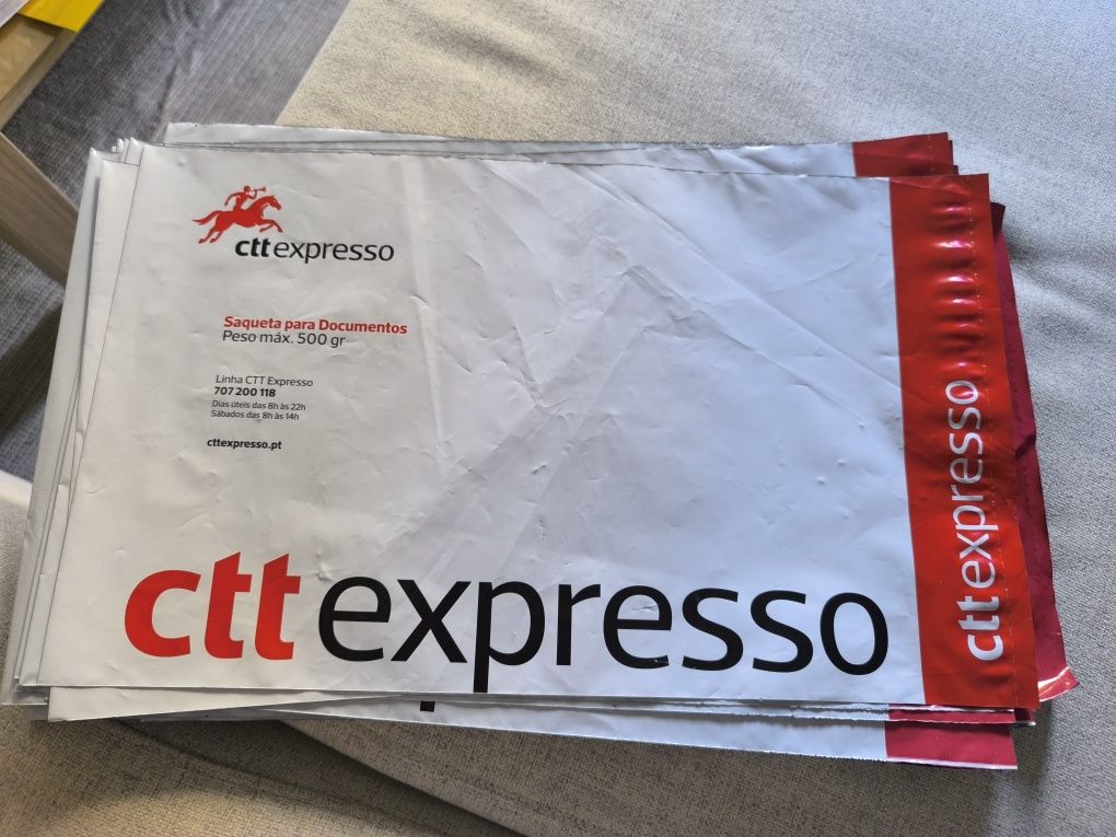 Saquetas para envio de documentos