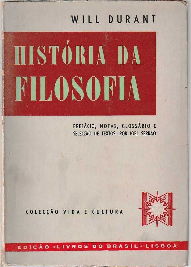 História da filosofia –Will Durant-Livros do Brasil