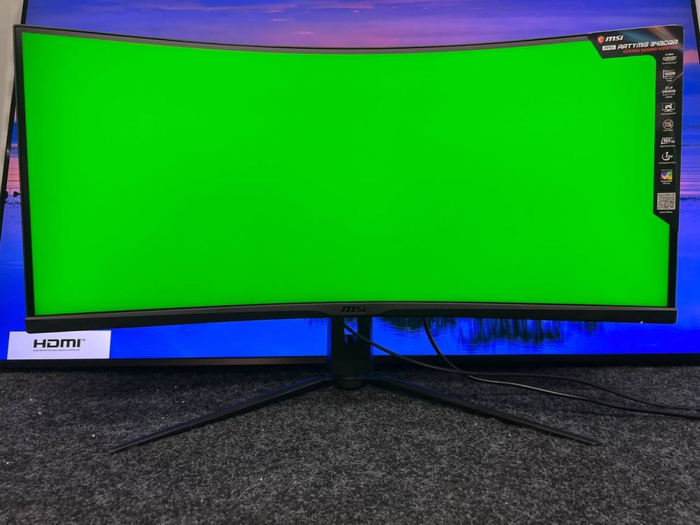 Ігровий монітор MSI 34” 2K 165Hz VA Curved – гарантія 12 міс.