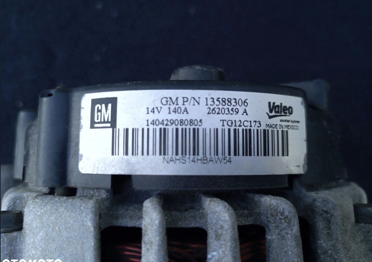 OPEL INSIGNIA ASTRA 2.0 Citd Alternator F-vat