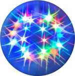 NOWA MAGICZNA KULA 3D świecąca BOMBKA dekoracyjna multi kolor
