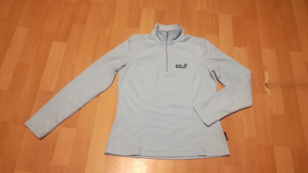 Damska bluza turystyczna polar JACK WOLFSKIN TECNOPILE r.S st.b.dobry