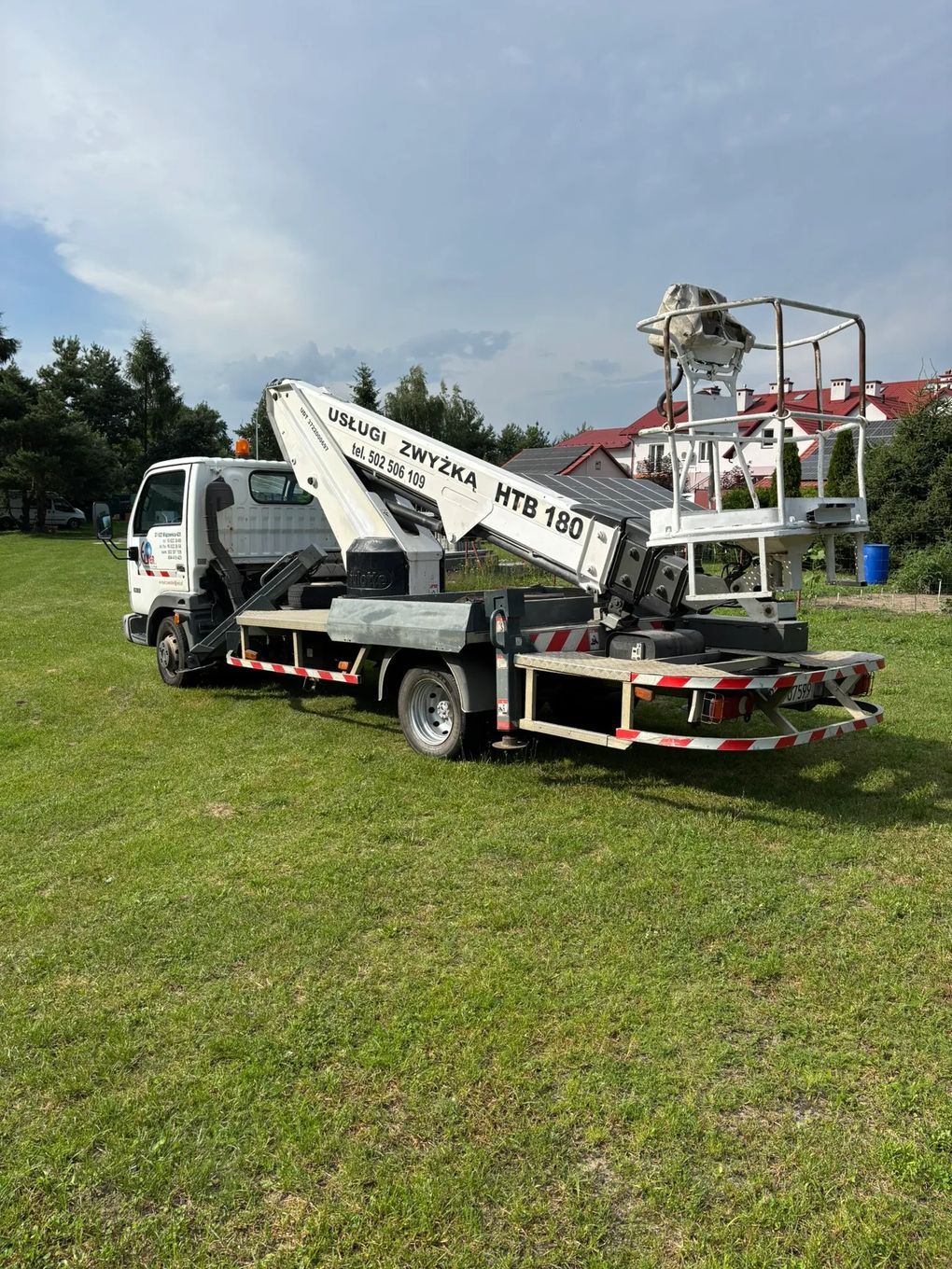 Nissan CABSTAR  Sprawny, 18m, 200kg, kat. B, świeże UDT, pierwszy właściciel w PL
