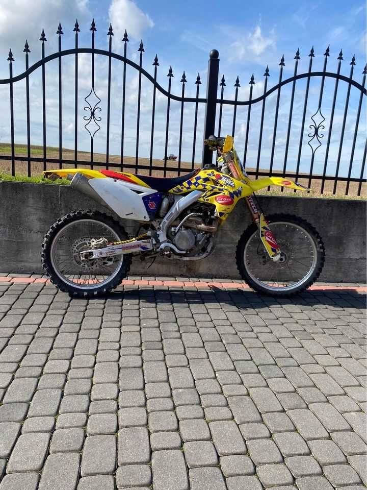 Czesci suzuki rmz 250 rok 07-09 wał kartery skrzynia cylinder gaznik