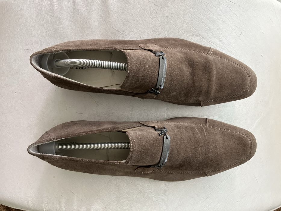 Sapatos camurça Versace