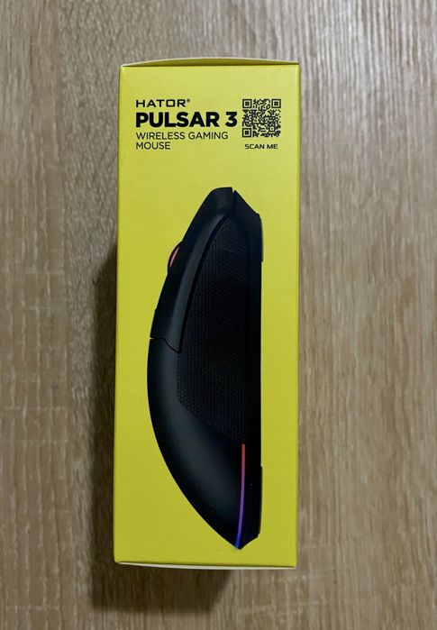 Миша HATOR Pulsar 3 Wireless Black (HTM630)