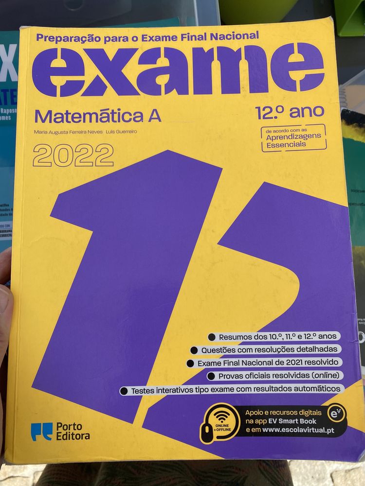 Caderno de preparacão para exame nacional matematica