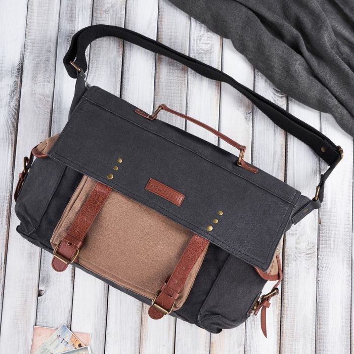 Torba męska na laptopa A4 na ramię do ręki Paolo Peruzzi E-01-MC