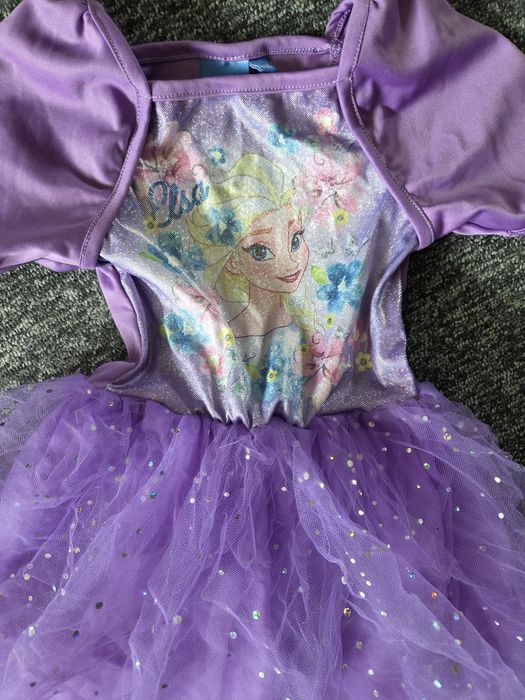 Zestaw dwie sukienki i legginsy Mexx 98 elsa kraina lodu/104 paka pacz