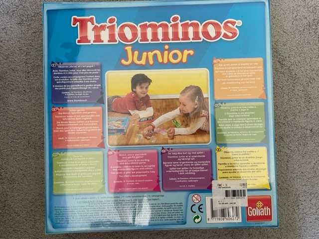 TRIOMINOS Junior - jogo de tabuleiro NOVO