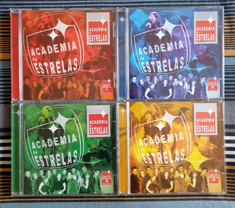 Coleção 4 CD's Academia de Estrelas "Gala de Estrelas" TVI 2003