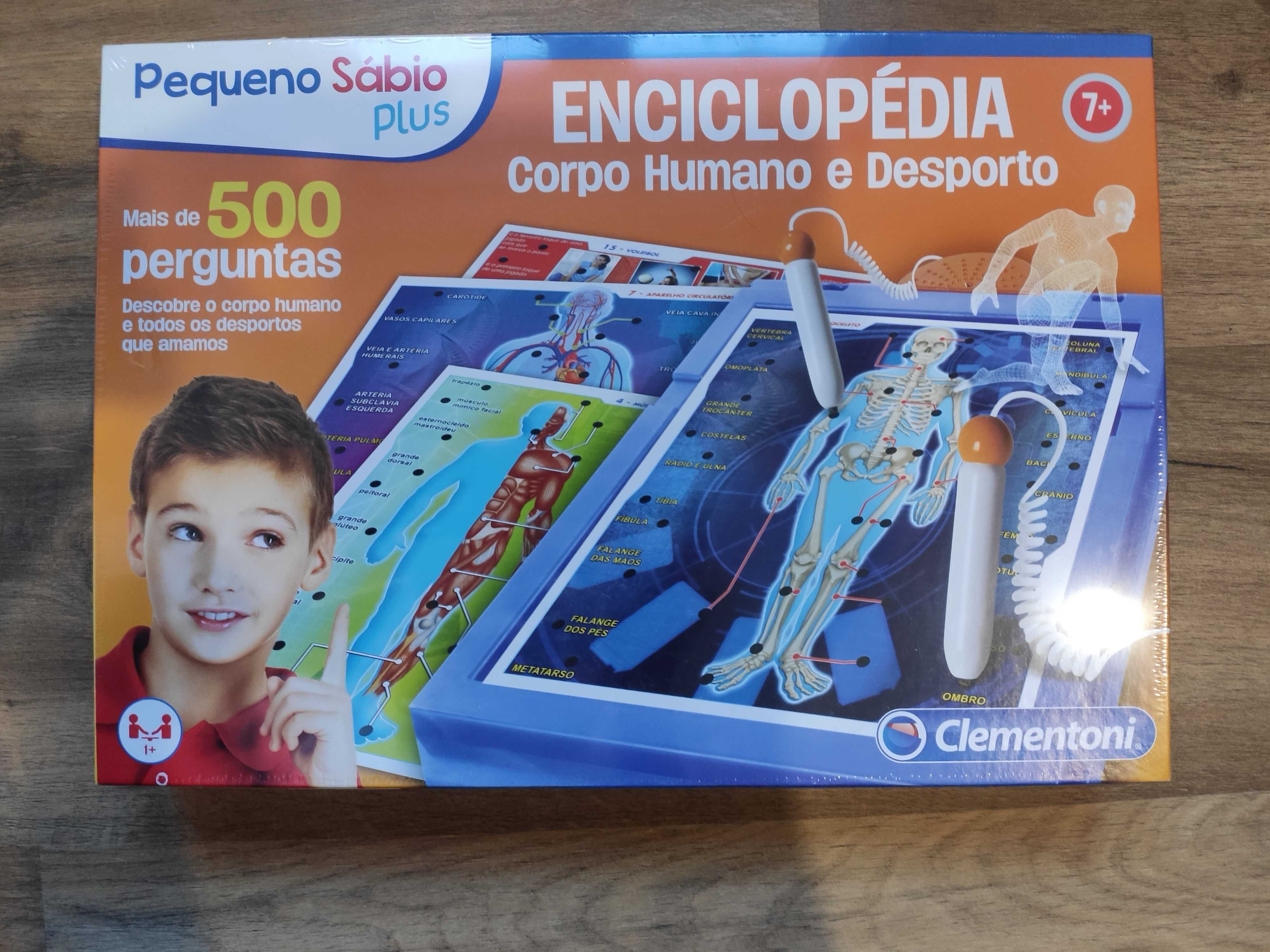 Clementoni Enciclopédia Corpo Humano NOVO