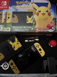 Consola Nintendo Switch Pokémon Let's Go, Pikachu! c/ Pokebola