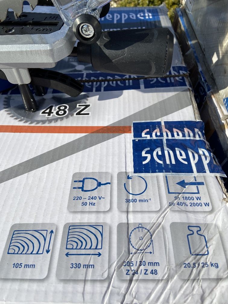 Пила торцювальна, торцовка, 305 диск SCHEPPACH НІМЕЧЧИНА