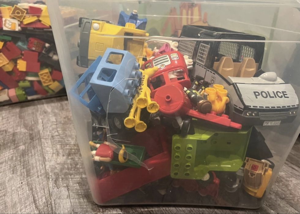 bardzo duży zestaw LEGO Dup