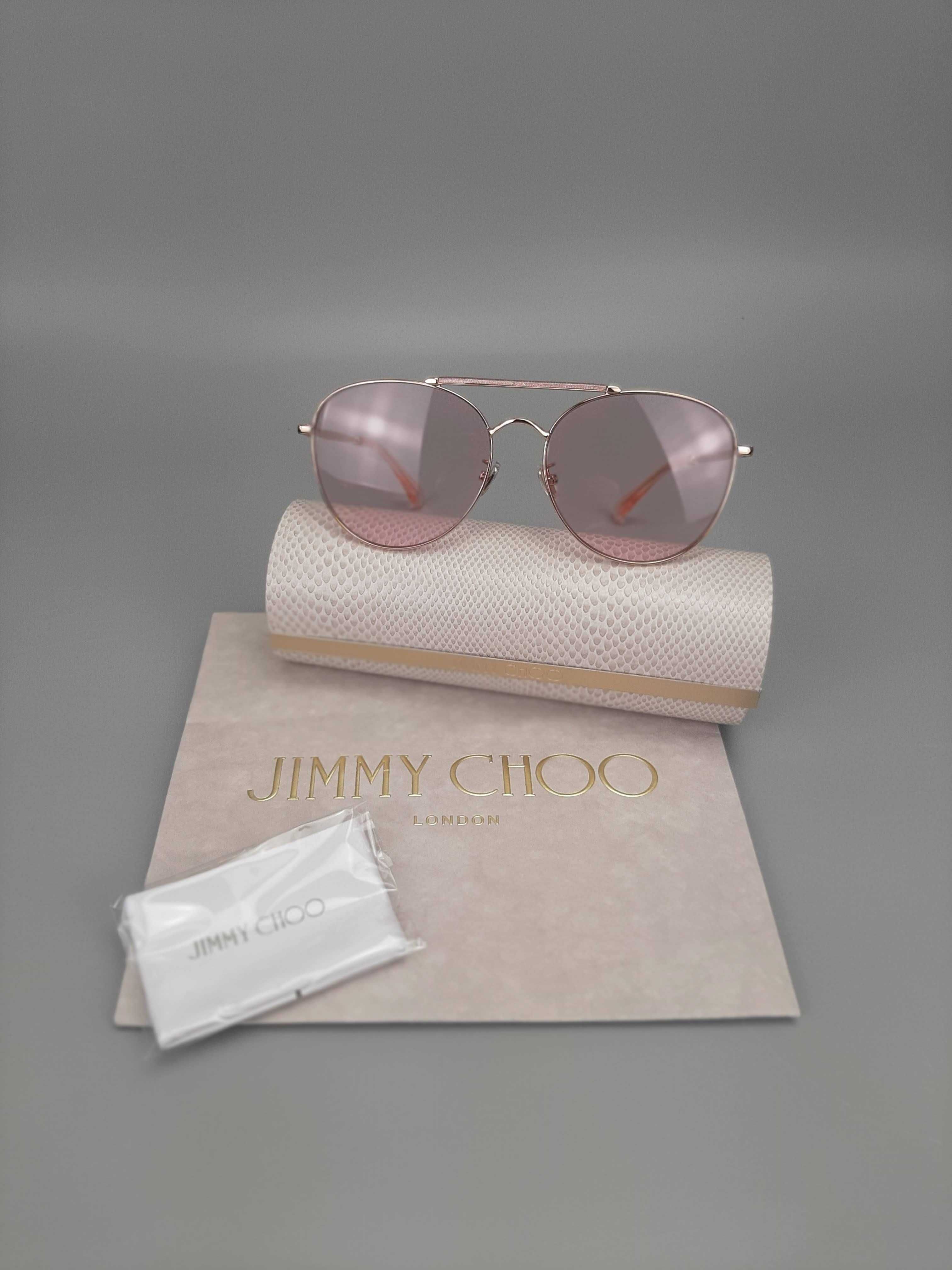 Okulary Przeciwsłoneczne JIMMY CHOO AbbieG/S Pink #22