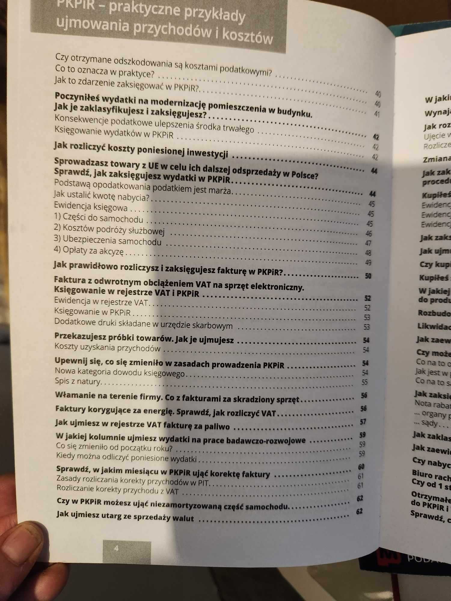 PKPiR Praktyczne przykłady ujmowania przychodów i kosztów, A. Kostecka