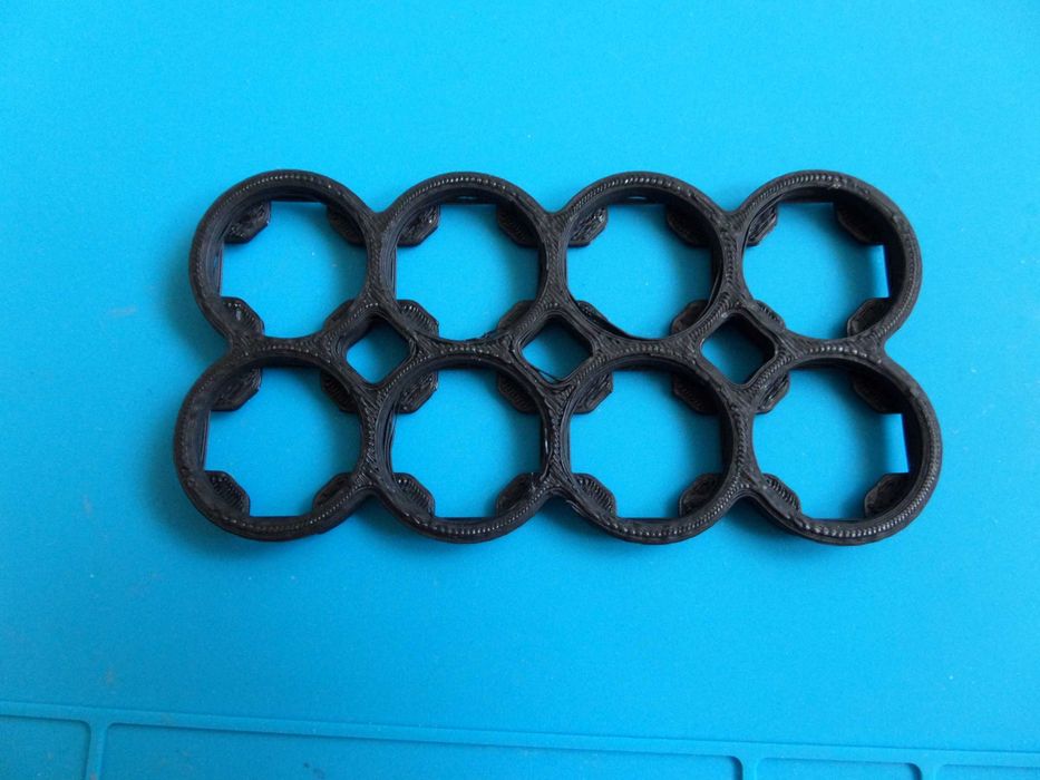 lifepo4 (акум 26650) holder холдер акумуляторов 4s1p 4s2p 4s3p